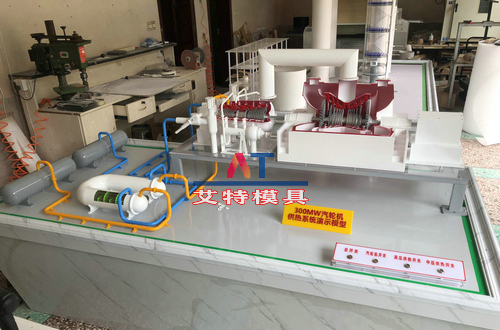 300MW汽輪機供熱系統模型